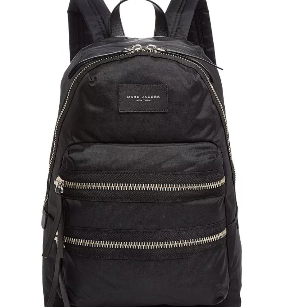 Marc Jacobs Nylon Biker Backpack in Black - Large or Medium
